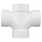Charlotte Pipe And Foundry Charlotte Pipe Schedule 40 3 in. Hub X 3 in. D Hub PVC Double Sanitary Tee 1 pk PVC004281000 - alternate 3
